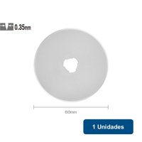 Olfa - Repuesto Cuchillo Rotativo Rb60-1 60Mm 1Un.
