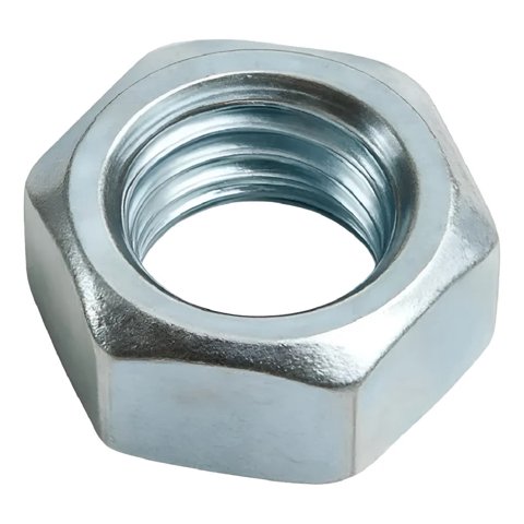 Genérica - Tuerca Hexagonal 1/4 X 20 - 100 Unidades