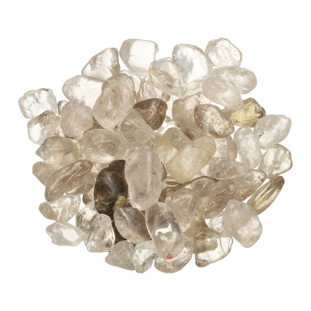 Uxcell Chips de Cristal Piedra 0.44 Lb Fluorita Grava de Acuario Rocas Cuarzo Negro 9-26 mm Destinado para Pecera