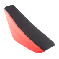 Ioensy - Asiento De Espuma Alto Y Plano, Regalo Resistente, Accesorios De Reemplazo Directo Para Honda 50, Rojo Y Negro