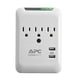 thumbnail image 1 of Protector de sobretensiones APC PE3WU3 con puertos USB 540 Jule Surge Protection, 1 of 2