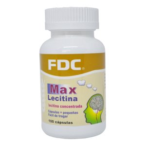 Fdc - Concentracion Y Memoria - Max Lecitina X 100 Caps