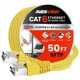 thumbnail image 1 of Cable Ethernet AvesView 15 m Blindado CAT6 SFTP Amarillo, 1 of 5