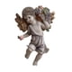 thumbnail image 4 of Escultura De Pared De ángel Querubín De Resina, Estatua De ángel Para Sala De Estar, Estante De TV, Estilo Hogareño A, 4 of 5
