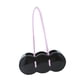 thumbnail image 3 of Florero Cerámica Forma Bolso Negro, 3 of 3