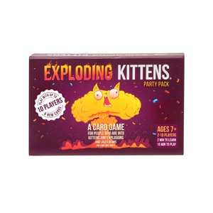 Juego De Cartas Exploding Kittens - Paquete De Fiesta Para Hasta 10 Jugadores - Juegos De Exploding Kittens Llc Exploding Kittens Llc