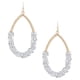 thumbnail image 4 of Arete Colgante CC Clothing Gota Con Cuentas Rosa Talla Única, 4 of 5
