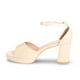 thumbnail image 4 of Sandalia Taco Beige Vía Franca, 4 of 5