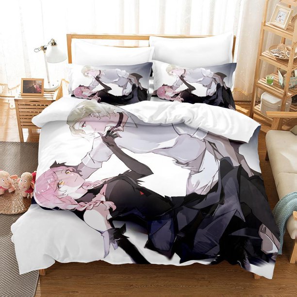 Game Jack Jeanne Bedding Set Single Twin Full Size Bed Set Adult Kid Bedroom Duvet cover Sets Anime Bed Sheet Set Bed Sheets