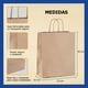 thumbnail image 2 of Bolsa De Papel Kraft 22x10x30 50 Unidades, 2 of 4