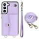 thumbnail image 1 of Crossbody PU Leather Phone Case For Samsung Galaxy S23 S22 Plus Note 20 Ultra Wallet Card Slots Magnetic Lanyard Cover, 1 of 3