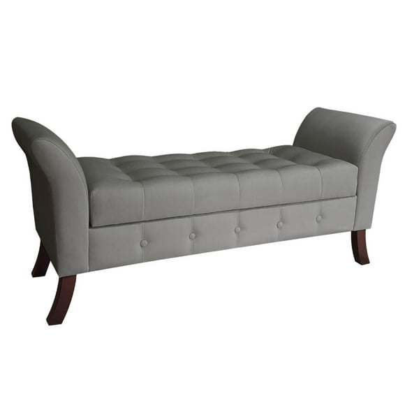 Banqueta Baul Regatta Color Gris