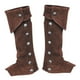 thumbnail image 2 of Pirate Boot Cover Steampunk Renaissance Knight Warrior Disfraz Accesorios Marrón, 2 of 3
