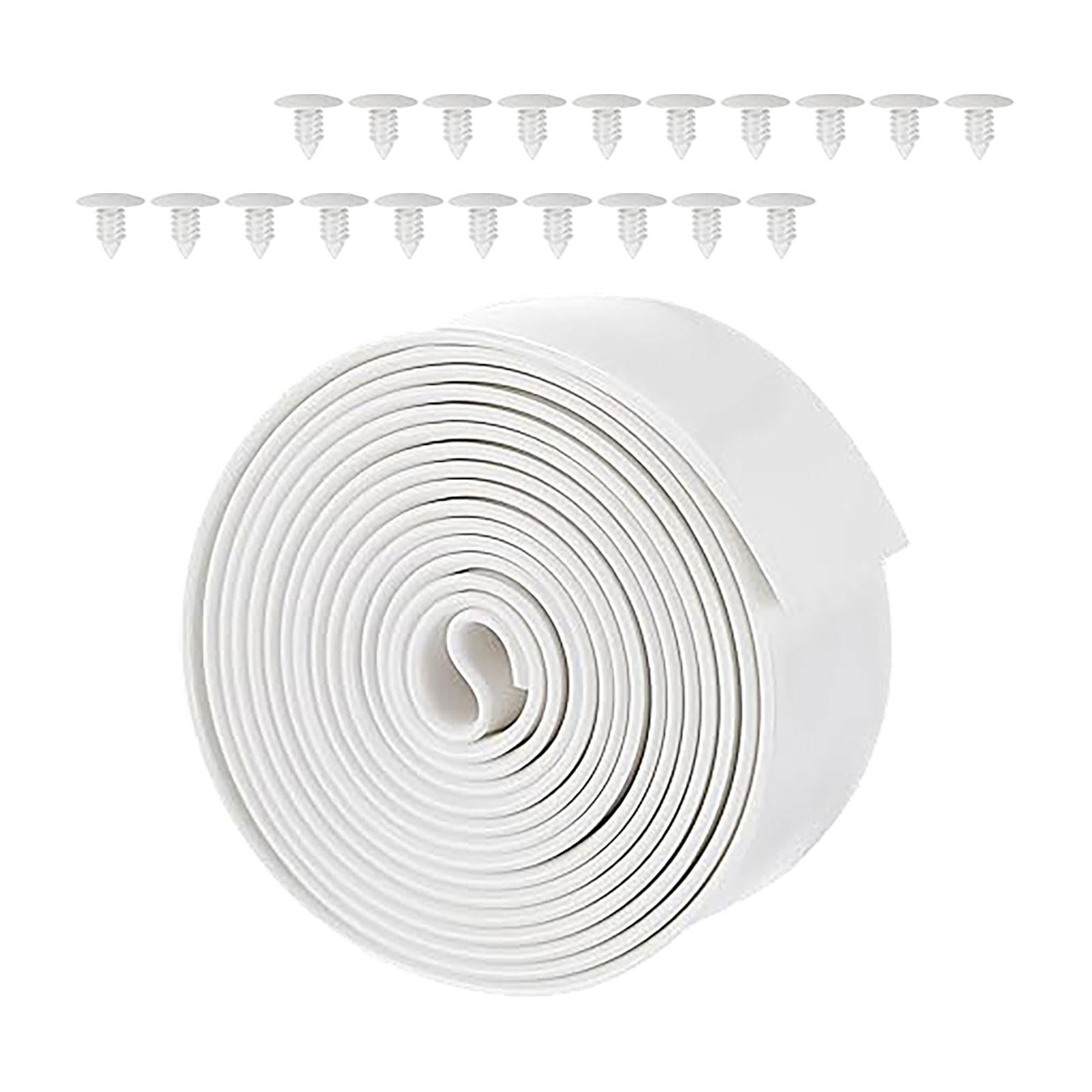 Magideal - Correas De Vinilo Para Reparación De Sillas De Patio, 5 Cm X 20 Pies, Accesorios Multifuncionales Prácticos Para Muebles Del Hogar. Blanco