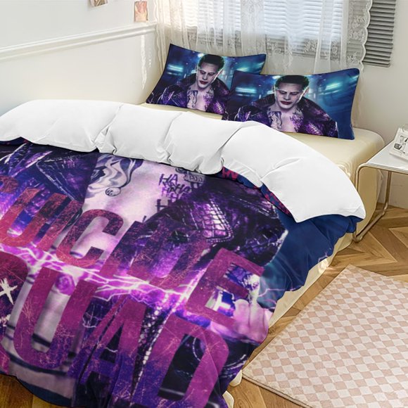 Suicide Squad 3-Piece Bedding Set Soft Warm And Comfortable Bed Set