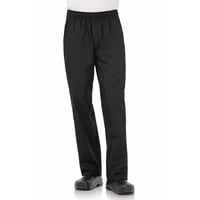 Pantalones Holgados Livianos Para Hombre Chef Works, Negros, 2Xl