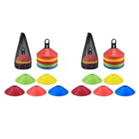 Auckland Outdoor - Pack 100 Conos Lenteja Deporte Y Entrenamiento Deportivo