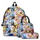 thumbnail image 1 of Kuromi Backpacks Teens Waterproof Bookbag for High School Girls Boys School Bag Anime Kawaii Cartoon School Bag Mochila, 1 of 3