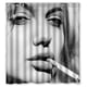 thumbnail image 1 of Cortina de ducha de la estrella de cine sexy Angelina Jolie, juego de cortina de baño con ganchos, tamaño 60 x 72 pulgadas, 1 of 3