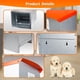 thumbnail image 5 of Comedero para perros COZOFU automático de metal galvanizado con capacidad de 11 kg, 5 of 6