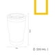 thumbnail image 5 of Mug Acero Inoxidable Tapa Transparente Rosca 350ml Blanco, 5 of 5