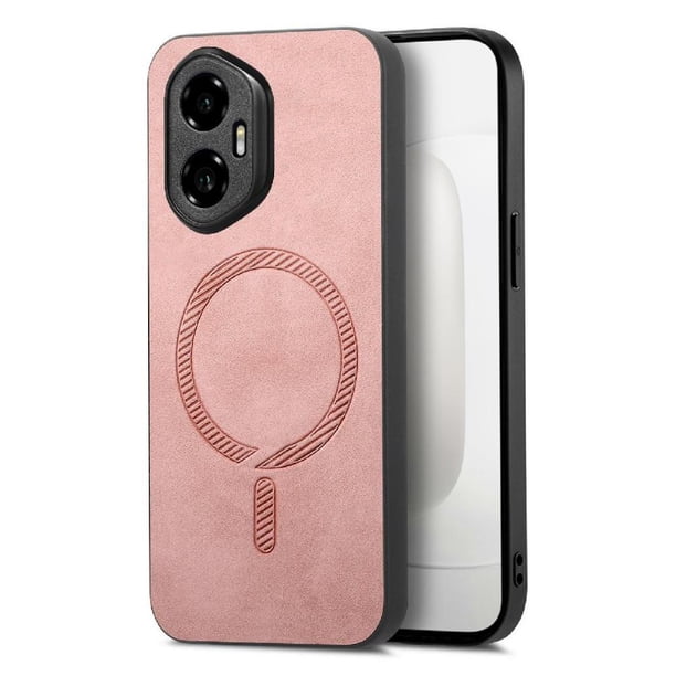 Magnetic Slim Case for Honor 300 with Camera Guard & Anti-Scratch Back Pink