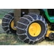 thumbnail image 5 of Cadenas para neumáticos OakTen 20x8x8 y 20x8x10 para tractor cortacésped, juego de 2, 5 of 6