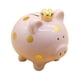 thumbnail image 5 of Hucha, Regalo De Cumpleaños, Caja De Ahorro De Dinero, Figura De Cerdo De Escritorio Para El Hogar, Niños, Rosa, 5 of 5