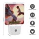 thumbnail image 2 of Guardián del Dragón Luz nocturna LED con sensor de anochecer a amanecer para dormitorio, baño, pasillo, escaleras - Lámpara LED nocturna de enchufe, 0.5W - 1 pieza, 2 of 6