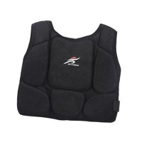 Magideal - Protector De Pecho De Karate, Protector Corporal, Protección Del Vientre, Chaleco Protector De Taekwondo, Protector De Costillas Para Entrenamiento De 34X32Cm