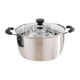 thumbnail image 1 of Olla De Acero Inoxidable Moderna Y Honda Para Sopa, Para Guisar Y Desayunar Con Verduras., 1 of 5