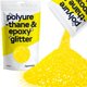 thumbnail image 1 of Purpurina Hemway Amarillo Fluorescente 100 g Gruesa, 1 of 7