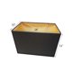 thumbnail image 2 of Pantalla rectangular HomeConcept 41 × 25 × 28 cm negro Softback, 2 of 5