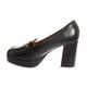 thumbnail image 4 of Mocasín Tacón Negro Vía Franca, 4 of 5