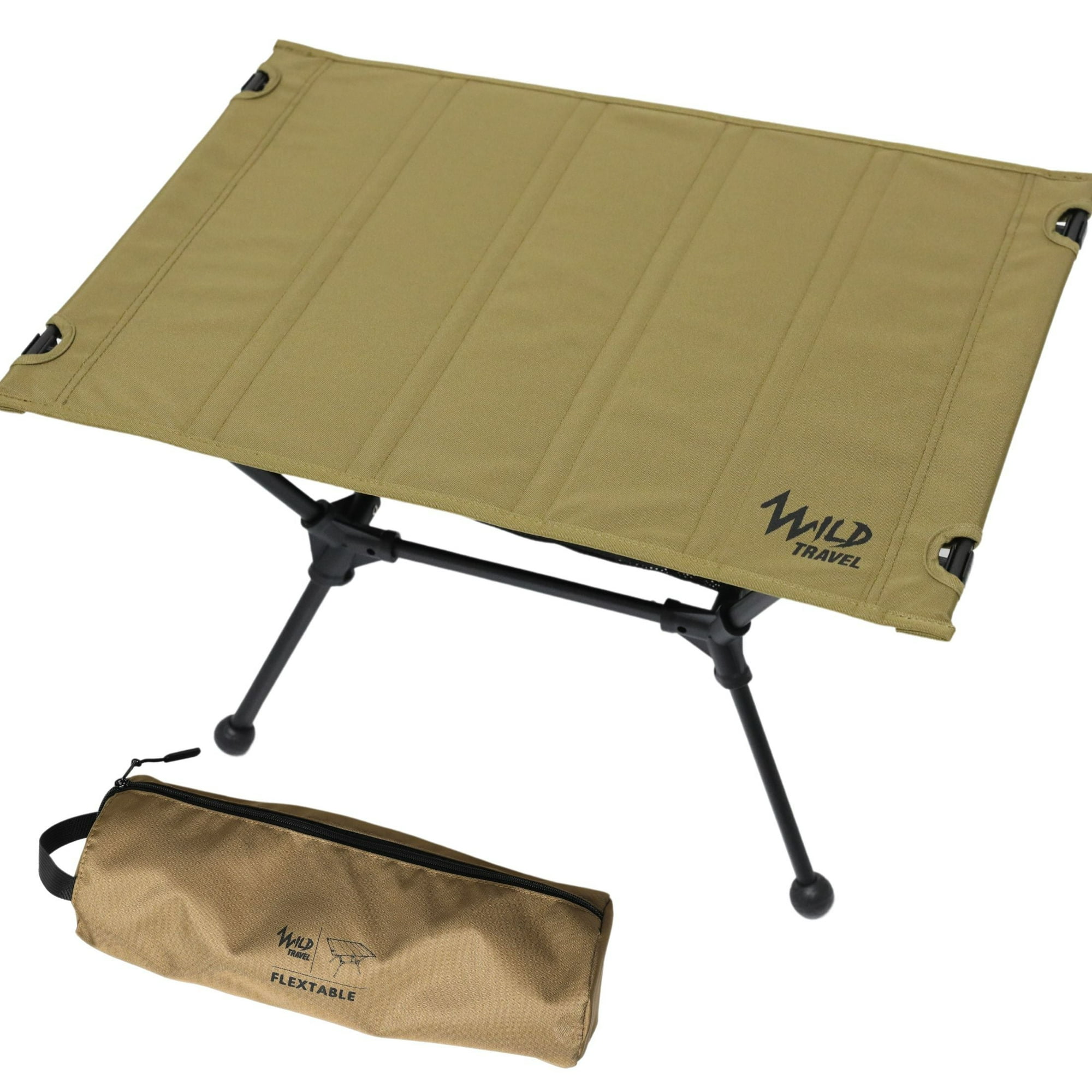 Wild Travel - Mesa Plegable Ligera Trekking Camping Flextable