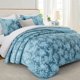 thumbnail image 2 of Juego de cama IR Imperial Rooms Queen 234x244 cm Azul, 2 of 9