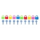 thumbnail image 4 of Baby Keys And Locks Set Ni?os Montessori Thinking Desbloqueo De Juguete 10 Cerraduras 10 Llaves, 4 of 5