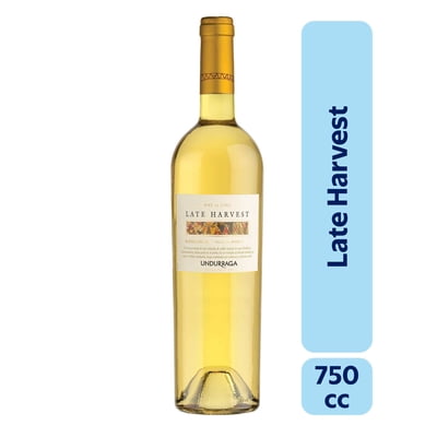 Vino Late Harvest Botella 750 Cc Undurraga