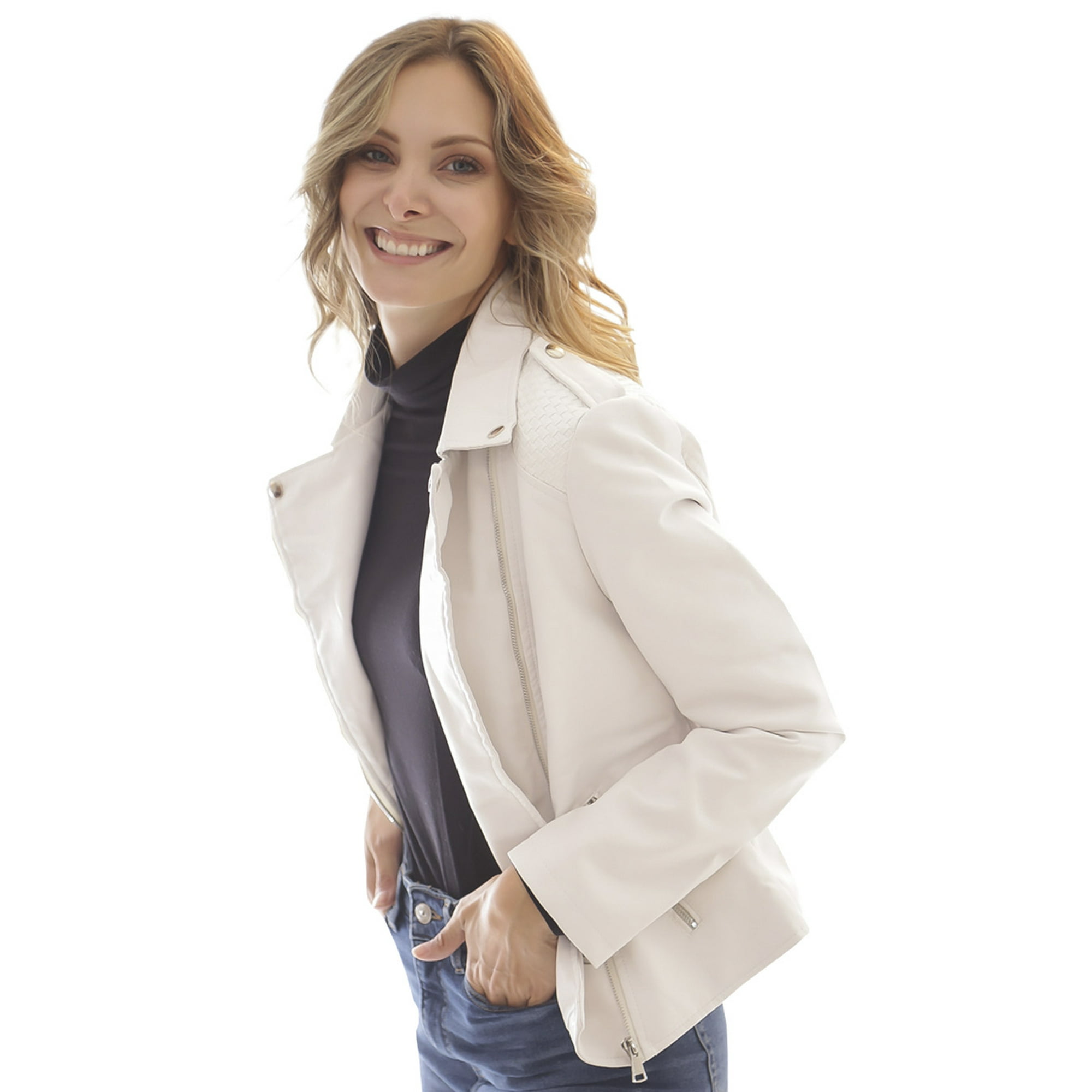 Todopiel - Chaqueta Ecocuero Chg50 Blanco