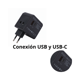thumbnail image 2 of Adaptador Enchufe Universal Viaje Europeo Americano Uk Usb-c, 2 of 5