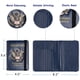 thumbnail image 4 of Funda para pasaporte TOURSUIT de piel con bloqueo RFID, azul oscuro, 4 of 7
