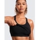 thumbnail image 4 of Musculosa CRZ YOGA sin costuras con corpiño incorporado negra M, 4 of 5