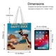 thumbnail image 5 of Daffy Duck Bolso de tela con estampado de lienzo para mujer, bolsa de compras reutilizable y estética, con cremallera interior, regalo para mujer,40*40cm., 5 of 6