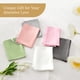 thumbnail image 5 of Fundas De Almohada De Seda Infinixso Tamaño Estándar Paquete De 2 Color Gris Claro, 5 of 9