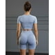 thumbnail image 2 of Conjunto Deportivo Mujer Short Push Up y Top Manga Corta, 2 of 3