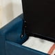 thumbnail image 4 of Banco otomano de 48" con almacenamiento, banco para dormitorio, sala de estar, pasillo, tapizado de cuero artificial de la PU otomano, 4 of 6