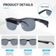 thumbnail image 2 of Gafas Inteligentes RERBO Bluetooth con Audio Polarizado – Negro, 2 of 7