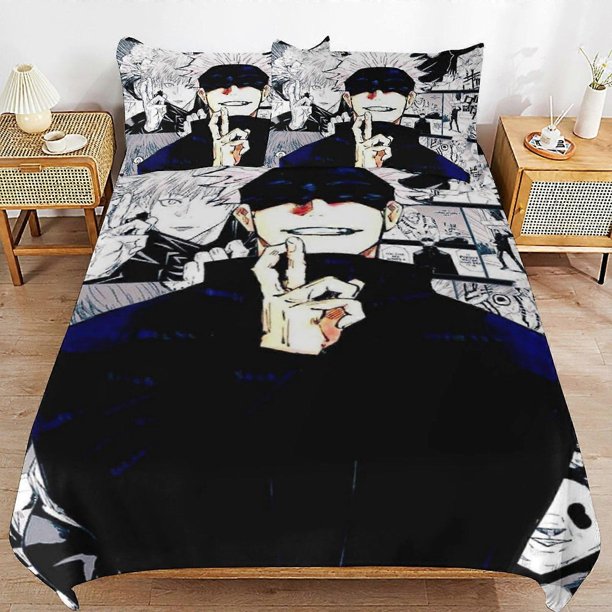 Comfortable and lightweight cartoon bedding3-piece set with various sizes to choose from