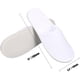 thumbnail image 5 of ® 10 pares de pantuflas desechables de spa, gruesas y cerradas, para viajes comerciales, suela premium de 5 mm, 11'' x 4.3'', se adapta a la mayoría, 5 of 5