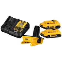 Kit Adaptador De Batería Dewalt Dca2203C De 18 V A 20 V Con 2 Baterías